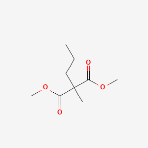 molecular formula C9H16O4 B14462613 Dimethyl methyl(propyl)propanedioate CAS No. 65896-61-9