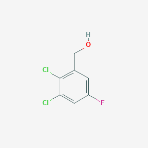 molecular formula C7H5Cl2FO B1446264 2,3-Dichloro-5-fluorobenzyl alcohol CAS No. 1803718-67-3