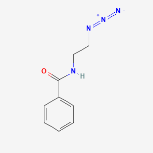 molecular formula C9H10N4O B14462776 N-(2-Azidoethyl)benzamide CAS No. 72200-26-1