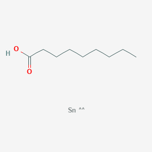 molecular formula C9H18O2Sn B14462812 Tin(IV) nonanoate CAS No. 69003-53-8