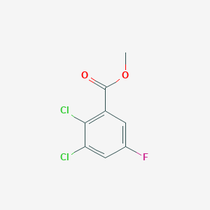 molecular formula C8H5Cl2FO2 B1446282 Methyl 2,3-dichloro-5-fluorobenzoate CAS No. 1807039-79-7