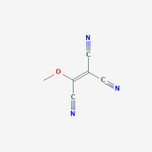 molecular formula C6H3N3O B14462844 Methoxyethene-1,1,2-tricarbonitrile CAS No. 72553-89-0