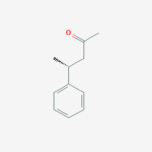 molecular formula C11H14O B14462889 2-Pentanone, 4-phenyl-, (R)- CAS No. 67110-72-9