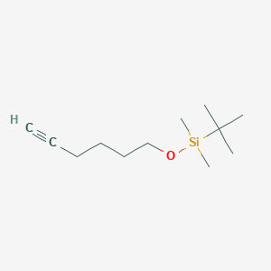 molecular formula C12H24OSi B144629 6-(t-Butyldimethylsilyloxy)-1-hexyne CAS No. 73448-13-2
