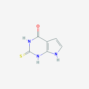 2-Mercapto-3H-pyrrolo[2,3-D]pyrimidin-4(7H)-one
