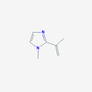 molecular formula C7H10N2 B144630 1-Methyl-2-isopropenyl-1H-imidazole CAS No. 127782-73-4