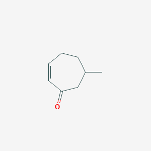molecular formula C8H12O B14463041 6-Methylcyclohept-2-en-1-one CAS No. 71837-39-3