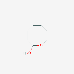 molecular formula C7H14O2 B14463378 Oxocan-2-ol CAS No. 72488-05-2