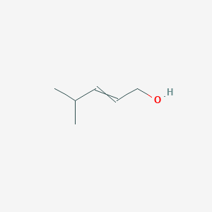 molecular formula C6H12O B14463419 2-Penten-1-ol, 4-methyl-, (2E)- CAS No. 69143-05-1