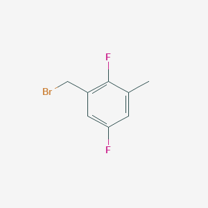 molecular formula C8H7BrF2 B1446344 2,5-Difluoro-3-methylbenzyl bromide CAS No. 1804417-86-4