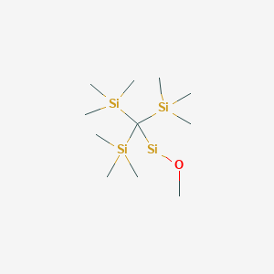molecular formula C11H30OSi4 B14463448 CID 12553114 