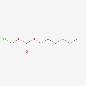 molecular formula C8H15ClO3 B1446360 氯甲基己基碳酸酯 CAS No. 663597-51-1