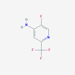 5-Fluoro-2-(trifluoromethyl)pyridin-4-amine