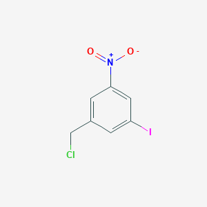 1-(Chloromethyl)-3-iodo-5-nitrobenzene