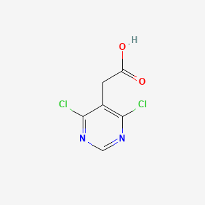 2-(4,6-Dichloropyrimidin-5-yl)acetic acid