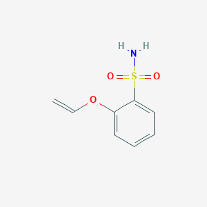 B144638 2-(Ethenyloxy)benzene-1-sulfonamide CAS No. 138681-70-6
