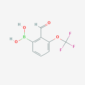 (2-Formyl-3-(trifluoromethoxy)phenyl)boronic acid