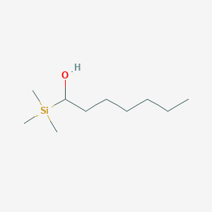 molecular formula C10H24OSi B14463880 1-(Trimethylsilyl)heptan-1-OL CAS No. 66235-29-8
