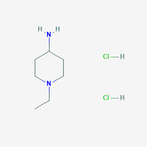 molecular formula C7H18Cl2N2 B1446391 1-Ethylpiperidin-4-amine dihydrochloride CAS No. 357935-97-8