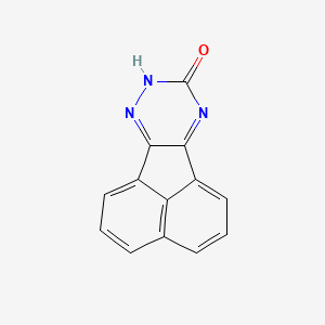 molecular formula C13H7N3O B14463943 Acenaphtho(1,2-e)(1,2,4)triazin-9(8H)-one CAS No. 70154-23-3