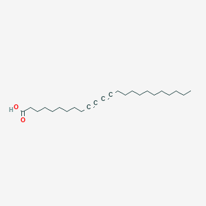 molecular formula C24H40O2 B14463976 Tetracosa-10,12-diynoic acid CAS No. 73510-22-2