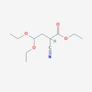 B014464 Ethyl 2-cyano-4,4-diethoxybutyrate CAS No. 52133-67-2