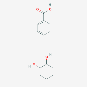 molecular formula C13H18O4 B14464026 Benzoic acid;cyclohexane-1,2-diol CAS No. 72375-13-4
