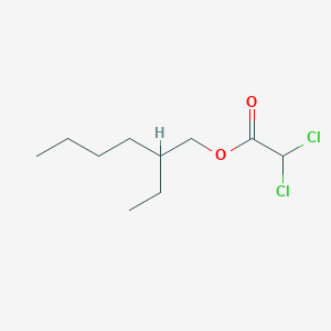 molecular formula C10H18Cl2O2 B14464133 Acetic acid, dichloro-, 2-ethylhexyl ester CAS No. 68144-72-9