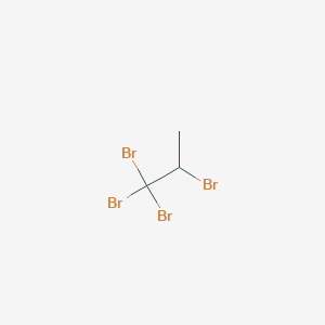 molecular formula C3H4Br4 B14464216 1,1,1,2-Tetrabromopropane CAS No. 72108-72-6