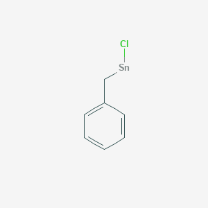 molecular formula C7H7ClSn B14464254 Benzyl(chloro)stannane CAS No. 66534-98-3
