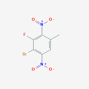 4-Bromo-2,5-dinitro-3-fluorotoluene