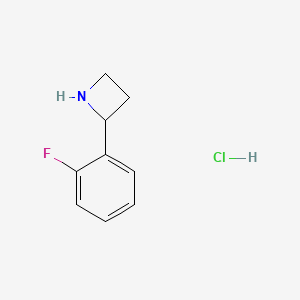 2-(2-Fluorophenyl)azetidine hydrochloride