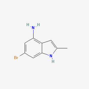 6-Bromo-2-methyl-1H-indol-4-amine