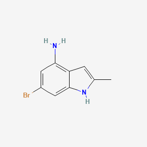 4-Amino-6-bromo-2-methyl-1H-indole