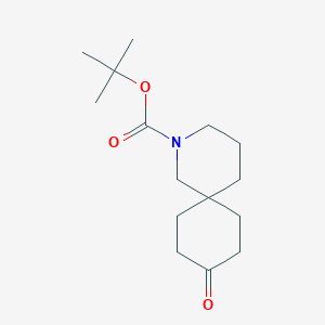 Tert-butyl 9-oxo-2-azaspiro[5.5]undecane-2-carboxylate