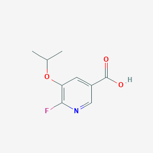 6-Fluoro-5-isopropoxynicotinic acid