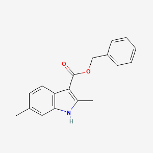 2,6-Dimethylindole-3-benzyl carboxylate