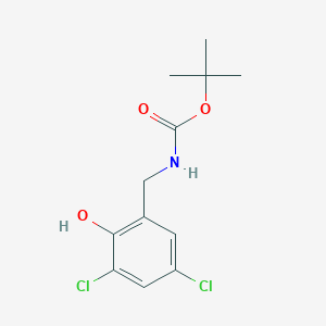 2-(N-Boc-aminomethyl)-4,6-dichlorophenol