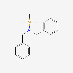molecular formula C17H23NSi B14464416 N,N-Dibenzyl-1,1,1-trimethylsilanamine CAS No. 70601-93-3