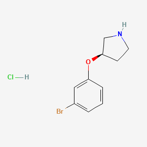 (R)-3-(3-Bromo-phenoxy)-pyrrolidine hydrochloride