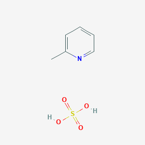 molecular formula C6H9NO4S B14464714 Sulfuric acid--2-methylpyridine (1/1) CAS No. 66208-31-9
