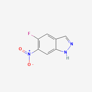 5-Fluoro-6-nitro-1H-indazole