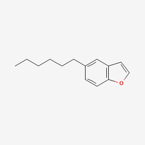 5-Hexyl-1-benzofuran