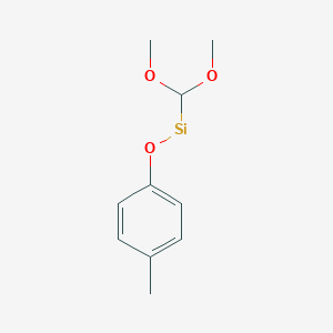 molecular formula C10H14O3Si B14464835 CID 78063654 