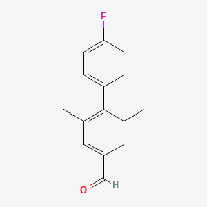 2,6-Dimethyl-4'-fluorobiphenyl-4-carboxaldehyde