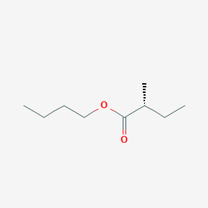 molecular formula C9H18O2 B14464892 butyl (2R)-2-methylbutanoate CAS No. 72447-49-5