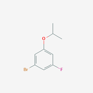 1-Bromo-3-fluoro-5-(propan-2-yloxy)benzene