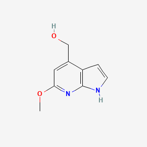 4-(Hydroxymethyl)-6-methoxy-7-azaindole