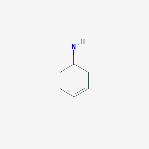 molecular formula C6H7N B14465015 Cyclohexa-2,4-dien-1-imine CAS No. 73654-79-2