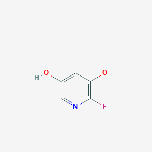 molecular formula C6H6FNO2 B1446512 2-Fluoro-5-hydroxy-3-methoxypyridine CAS No. 1227511-69-4